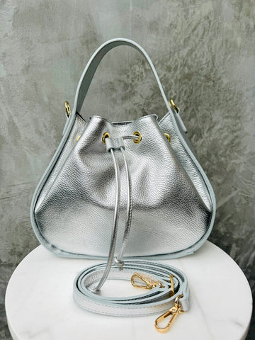 Krista Bag - Cream Leather