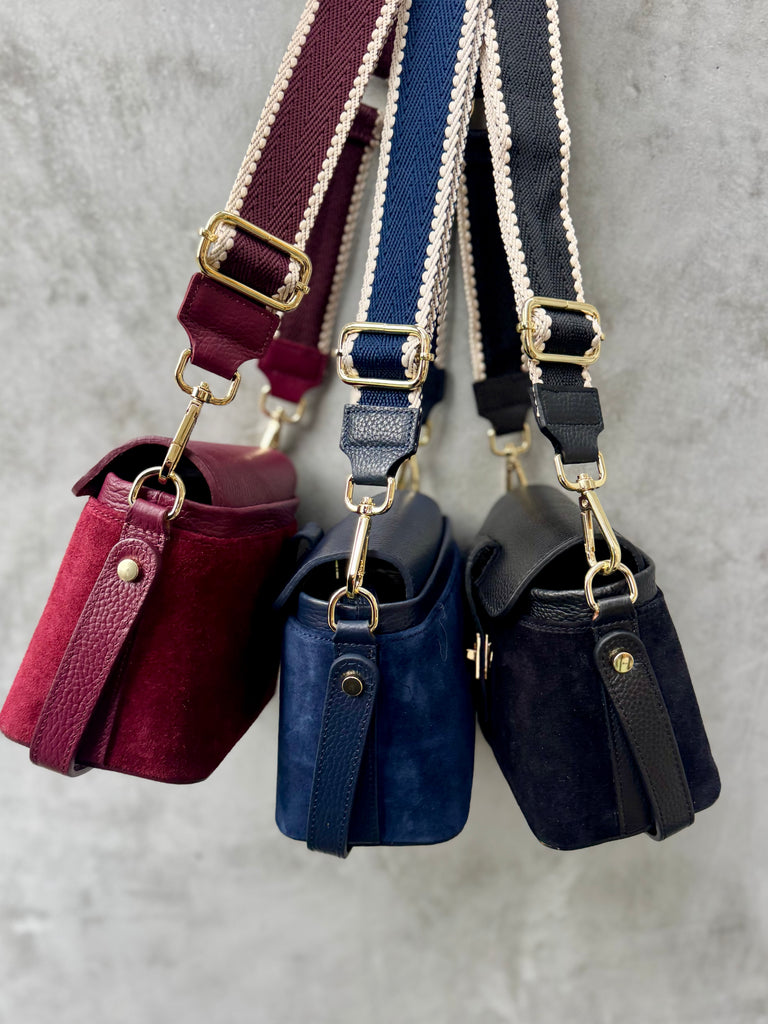 Lucinda Suede Bag - Shiraz