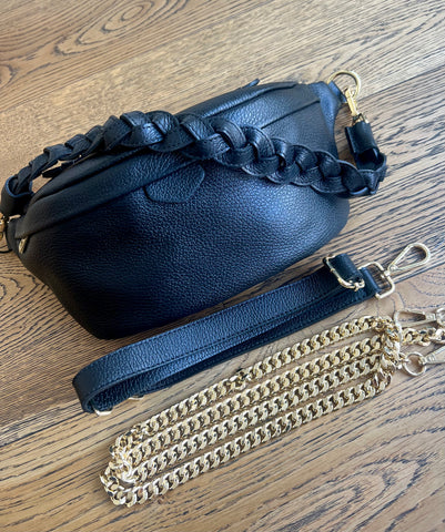 Krista Bag - Black Leather