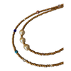 TEMPLE COLLECTION - EARTH NECKLACE BLUE
