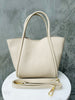 Krista Bag - Cream Leather