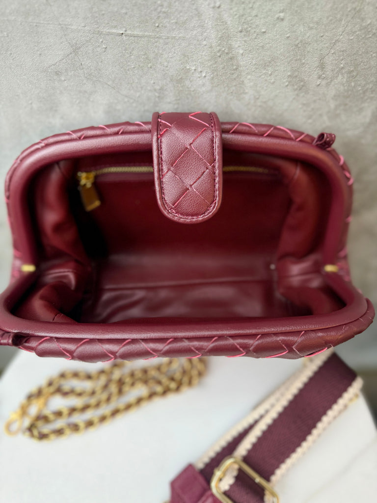 Katia Woven Bag - Black **pre-order**