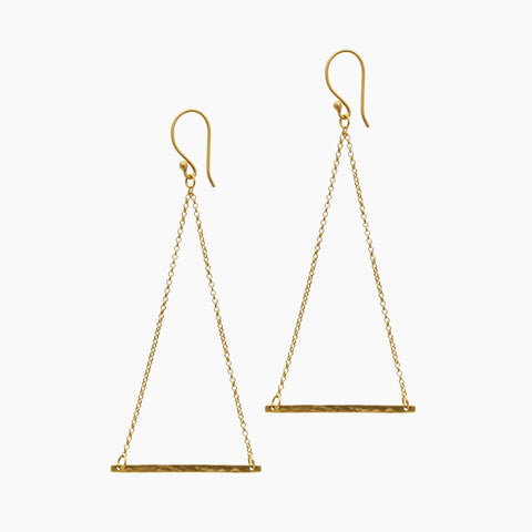 SAASHA THREAD EARRING - GOLD