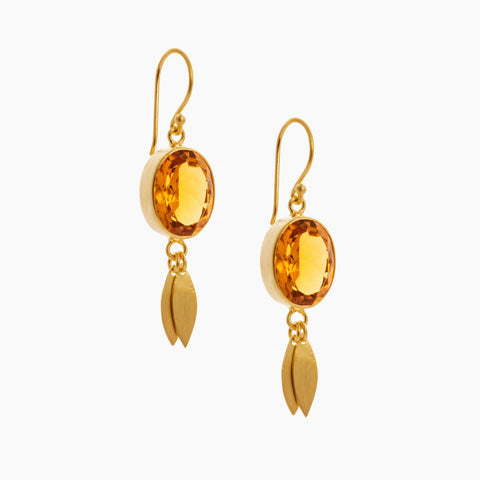 PALOMA GEM EARRINGS - SAPPHIRE