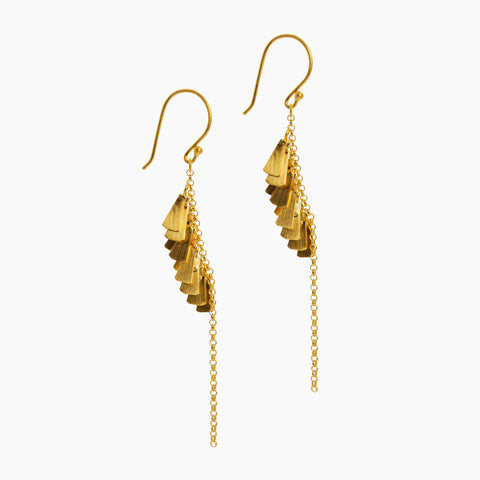 IVANA DROP EARRING - GOLD