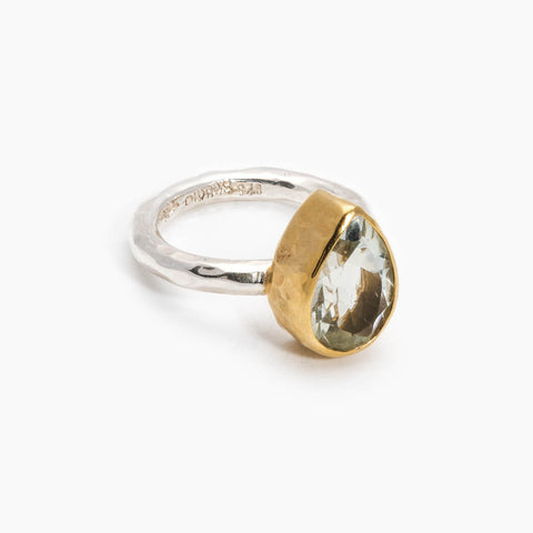 SAVANNA RING - GOLD/TOPAZ