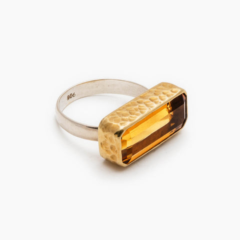 SAVANNA RING - GOLD/TOPAZ