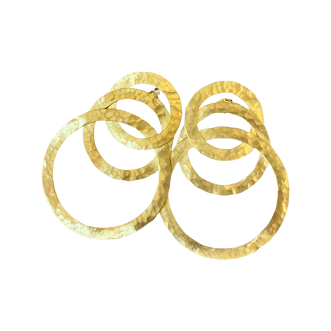 FRANCESCA EARRING - GOLD/SILVER