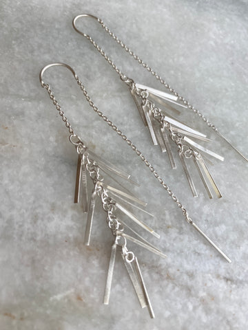 OLIVIA EARRINGS  - SILVER