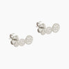 DANIELLE STUD EARRING - SILVER