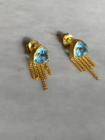 SAASHA THREAD EARRING - GOLD