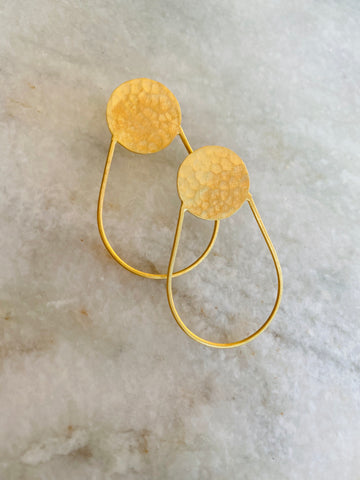 FRANCESCA EARRING - GOLD/SILVER